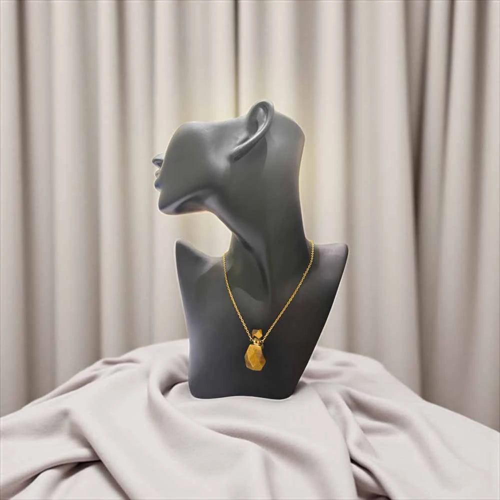 Tiger Eye Necklace – Courage, Focus & Golden Power
