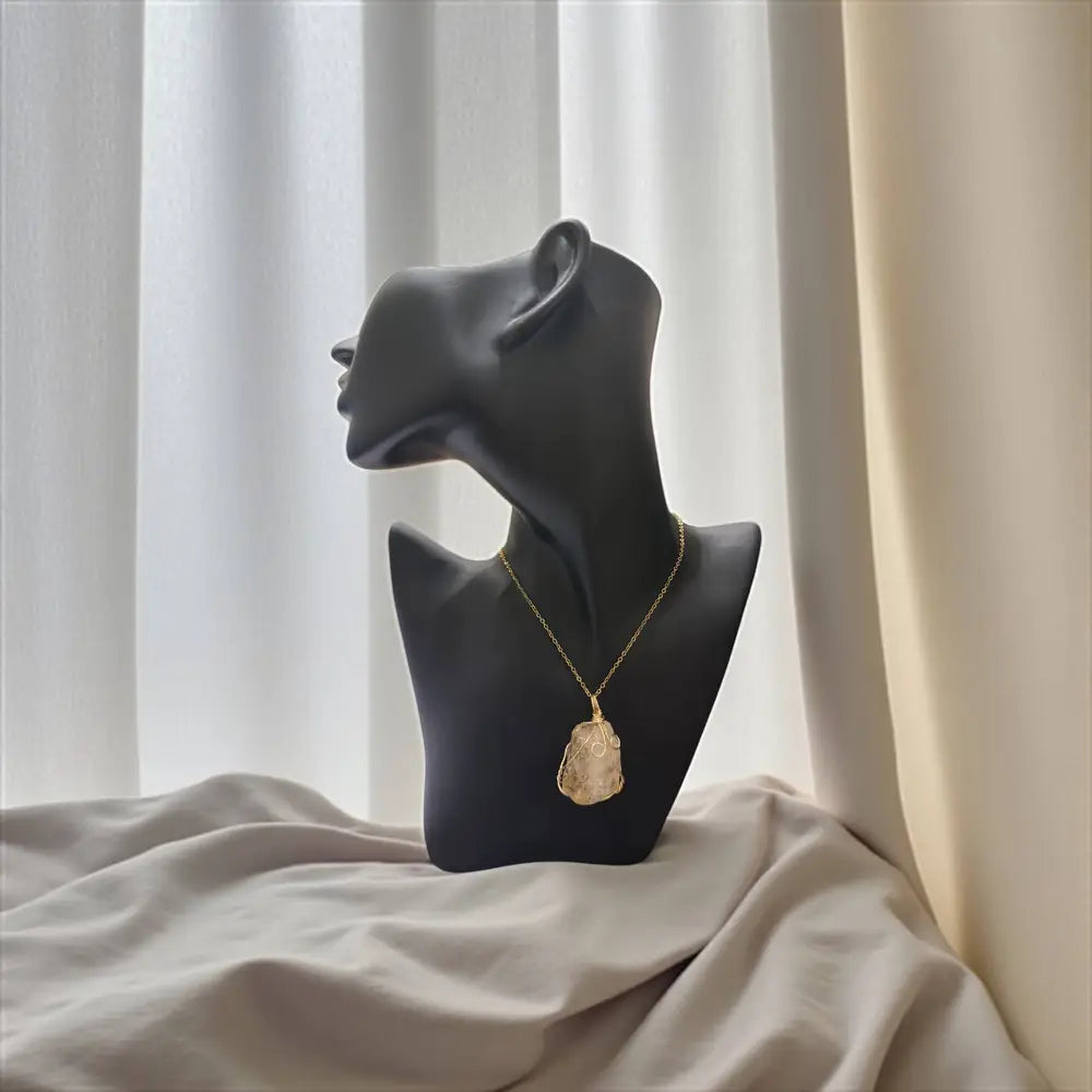 Raw Citrine Necklace – Natural Radiance & Abundant Flow