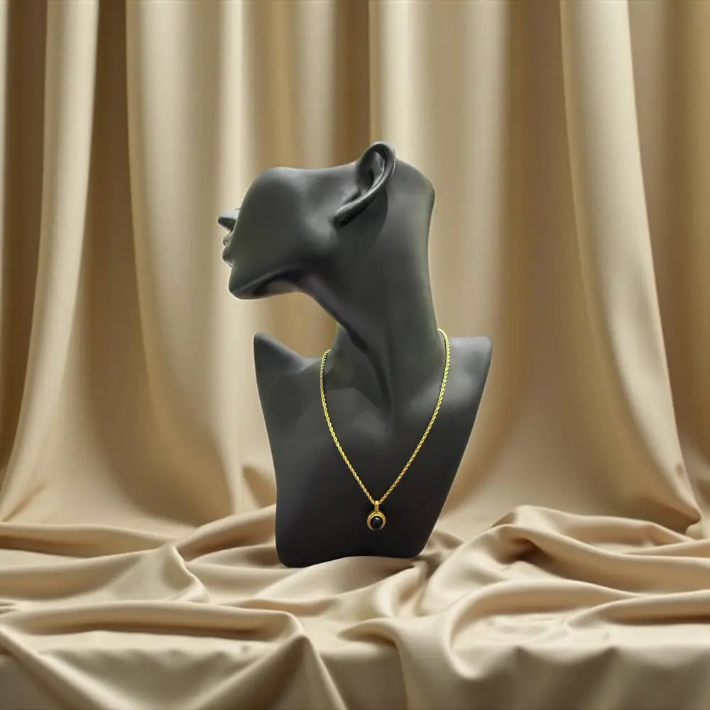 Black Obsidian Necklace – Protective Strength & Mystical Charm