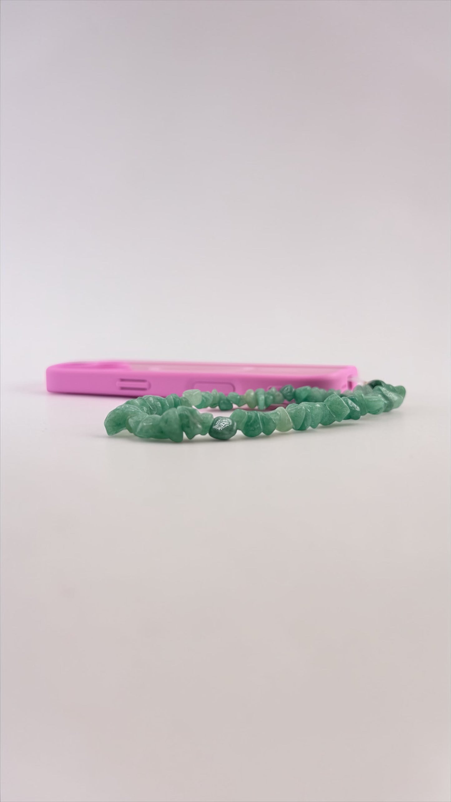 Green Aventurine Phone Keychain – Fresh Growth