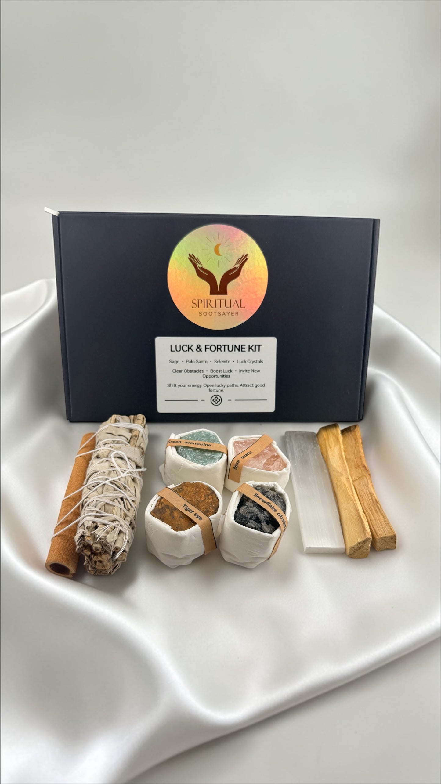 Luck & Fortune Kit – Good Luck & Opportunity Crystal Box