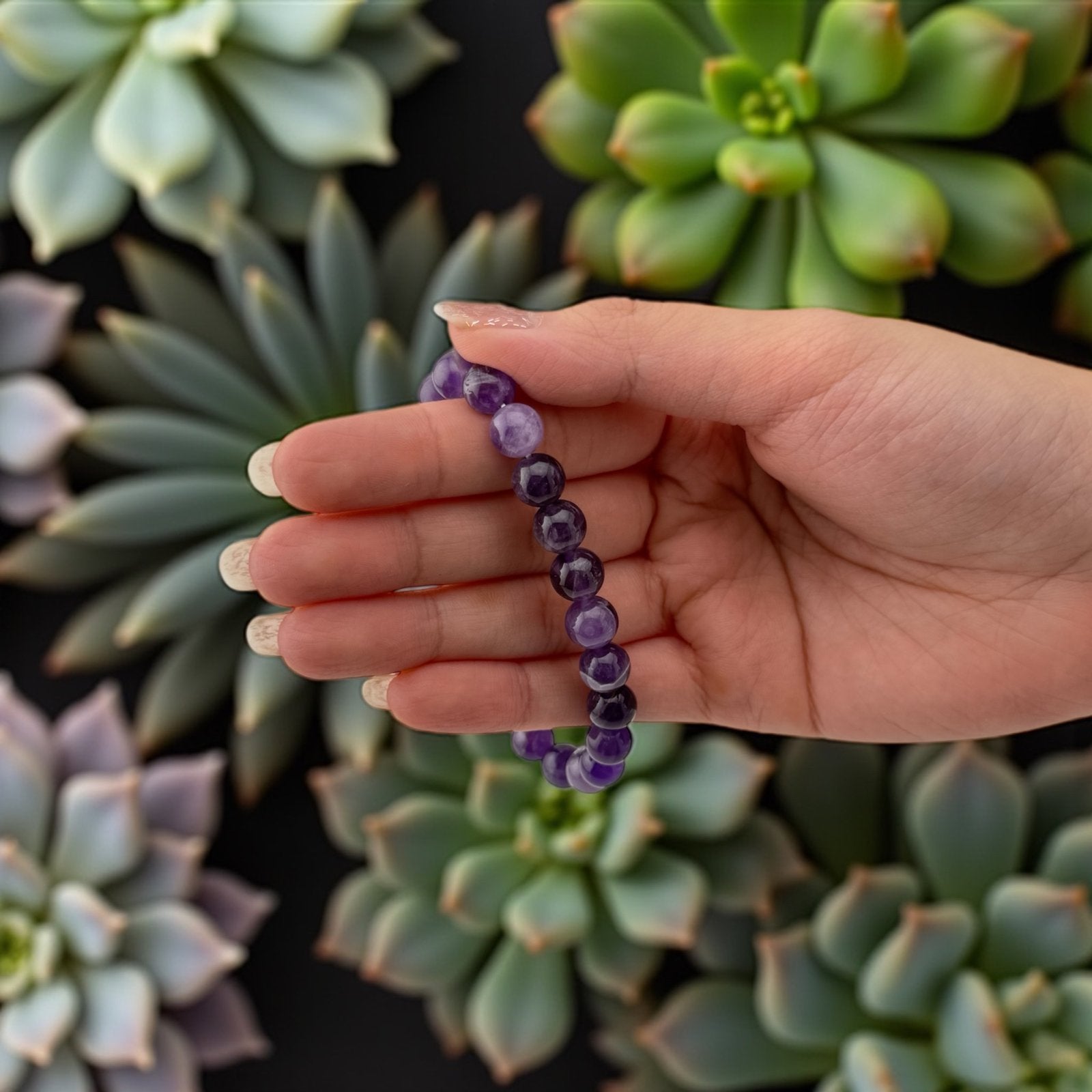 Amethyst Bracelet – Spiritual Calm & Mystical Grace