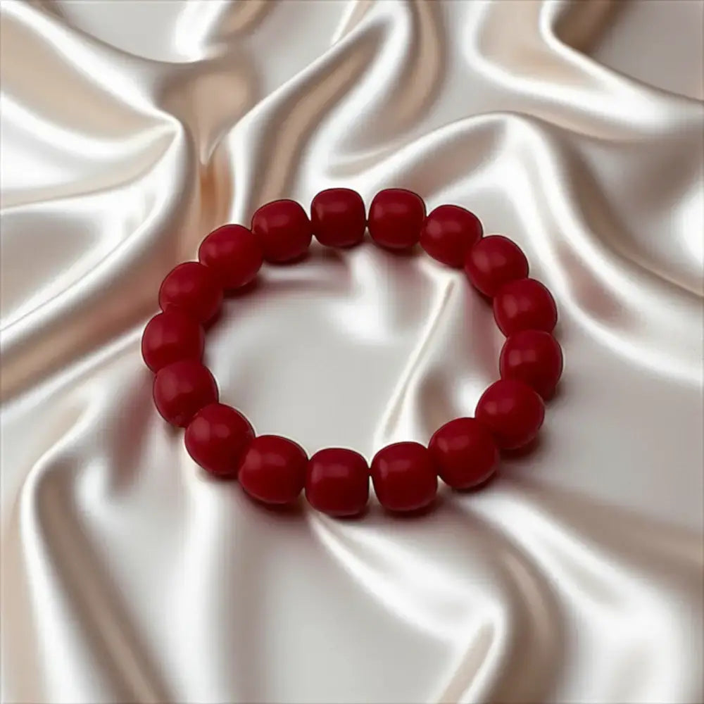 Red Coral Bracelet – Ocean Strength & Fiery Glow