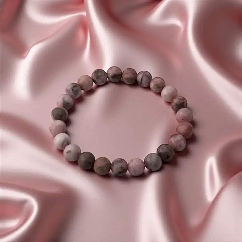 Rhodonite Bracelet – Gentle Love & Healing Energy