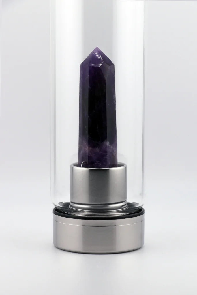 Serenity Flow – Amethyst Bottle