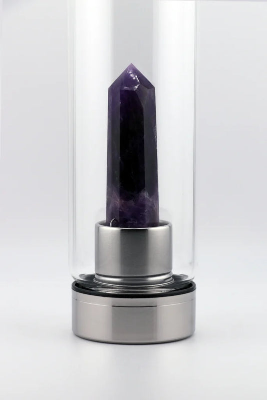 Serenity Flow – Amethyst Bottle