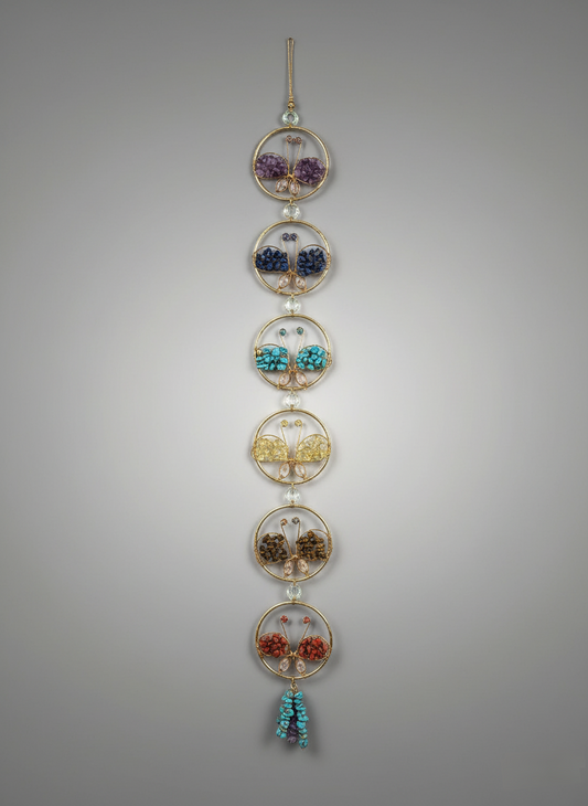 Seven Chakra Wall Hanging – Spiritual Seven Chakra Wall Art for Energy Balance