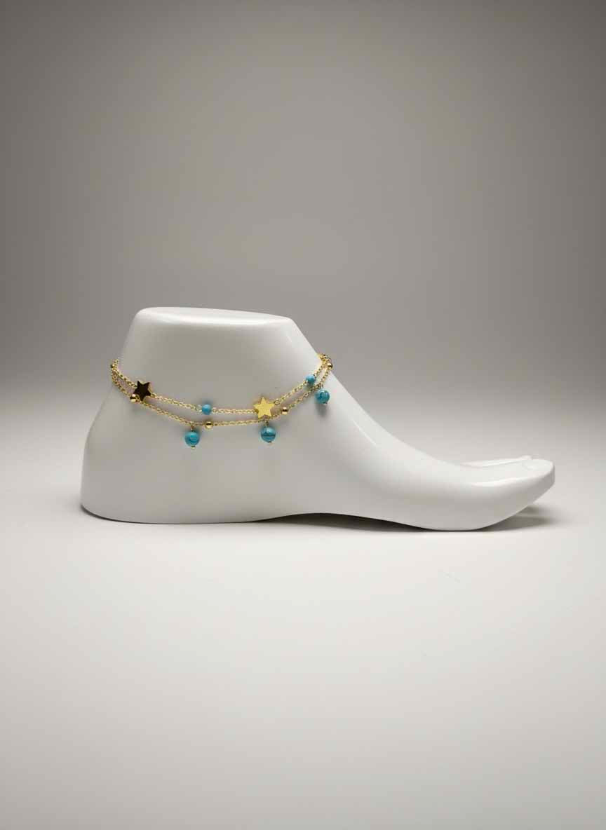 Turquoise Anklet for Women – Stylish Healing Jewelry & Elegant Turquoise Stone Anklets