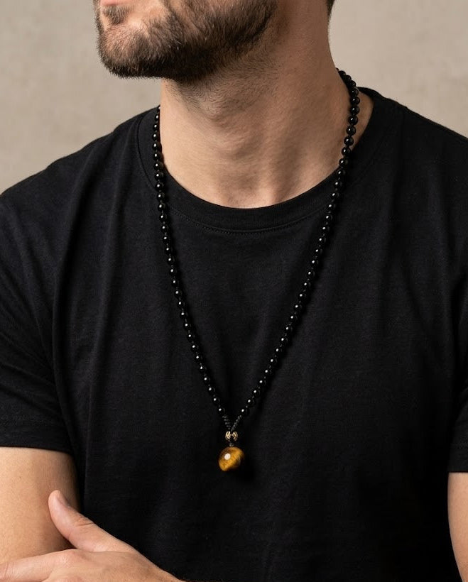 Tiger Eye Sentinel Necklace