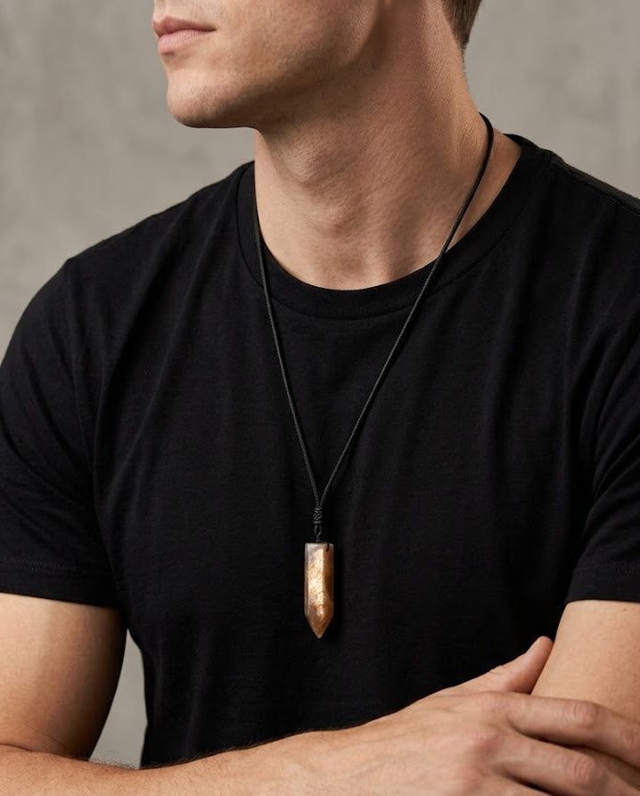 Golden Aura Harmony Necklace