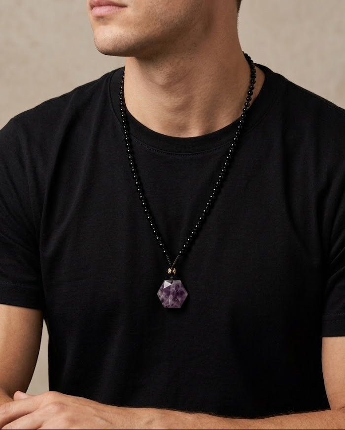 Amethyst Guardian Harmony Necklace