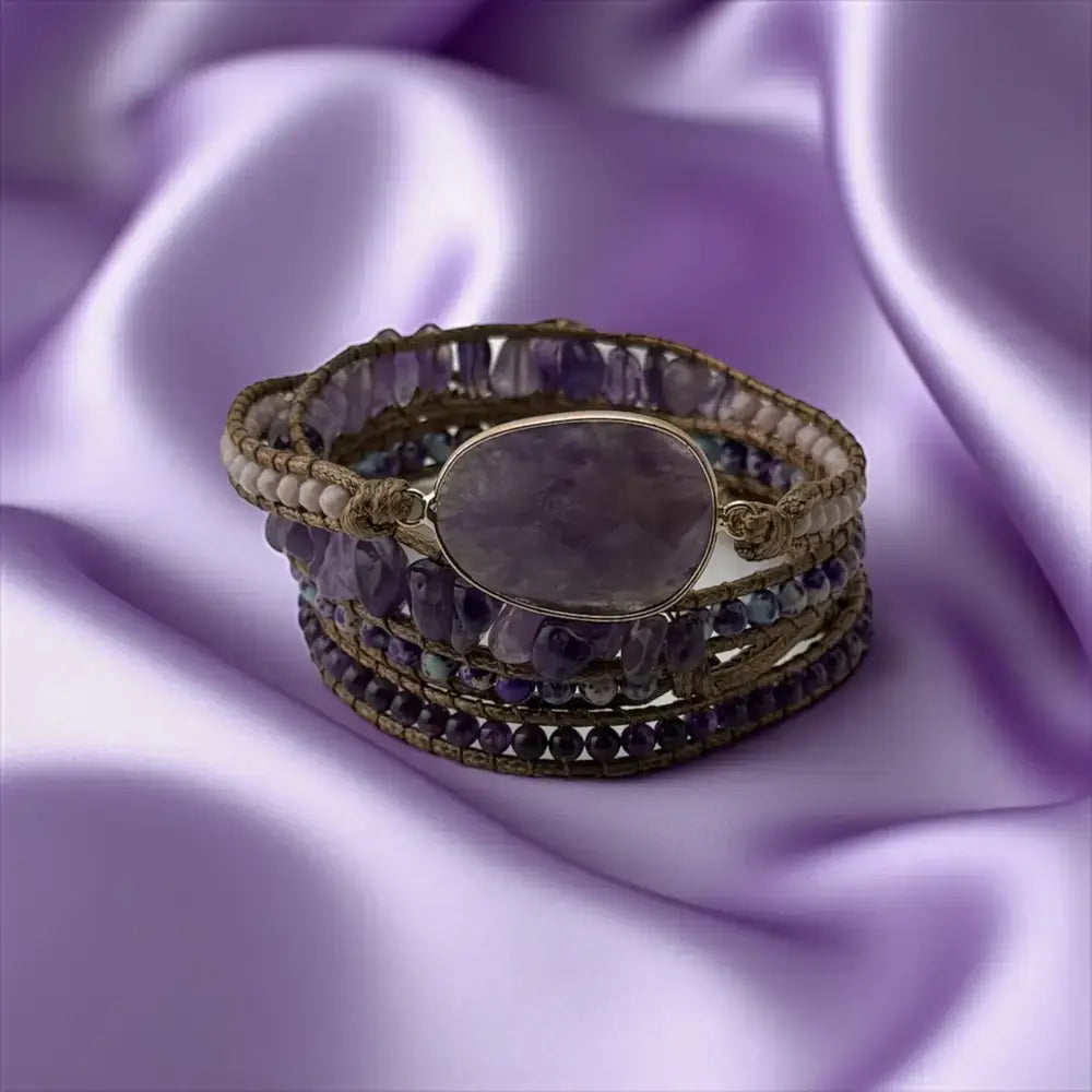Amethyst Bracelet – Intuition, Calm & Healing Spirit
