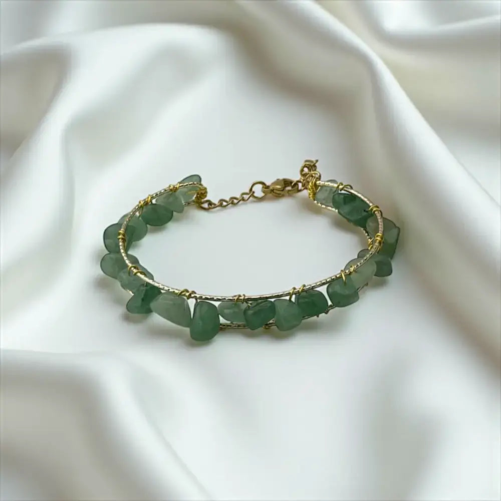 Green Aventurine Bracelet – Prosperity, Growth & Abundance