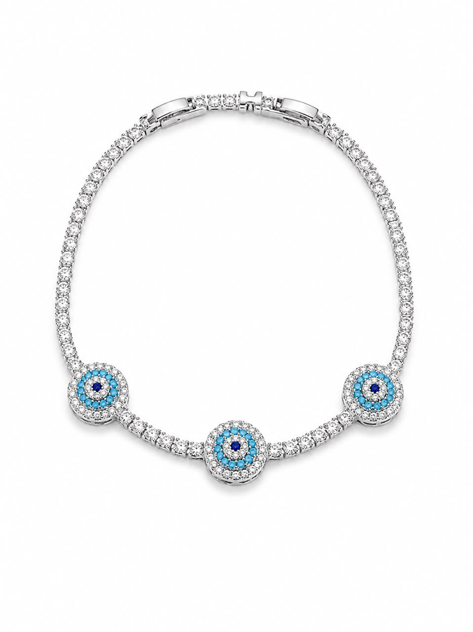 Evil Eye Radiance Tennis Bracelet