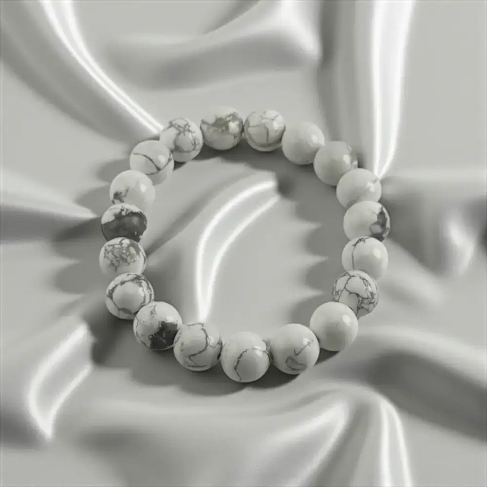 Howlite Bracelet – Calming Presence & Inner Balance