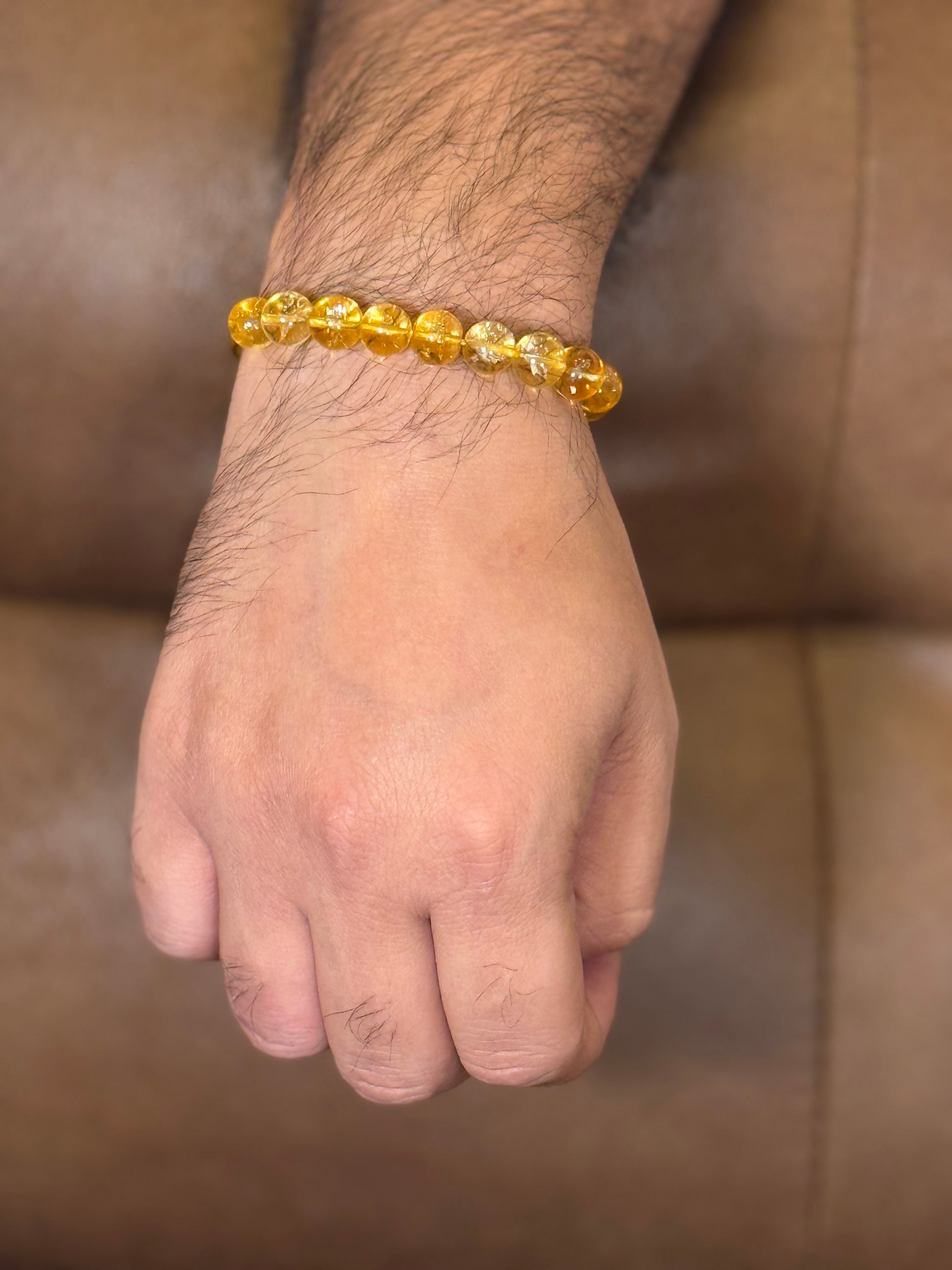 wealth and abundance stone bracelet