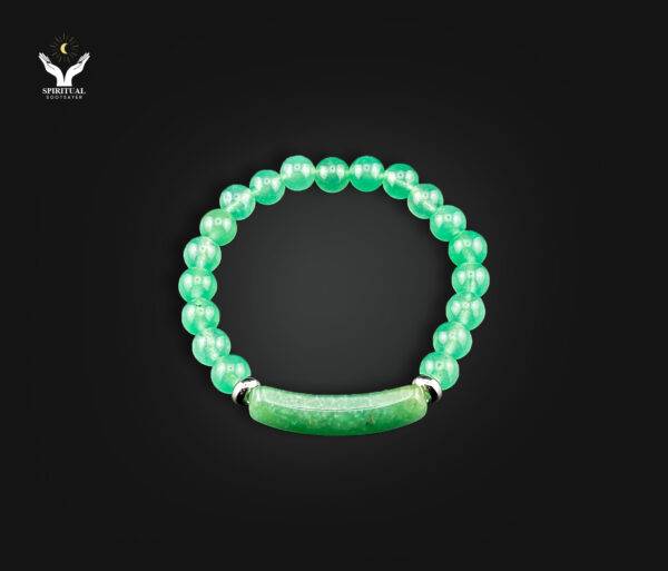 Abundance Flow – Green Aventurine Bracelet