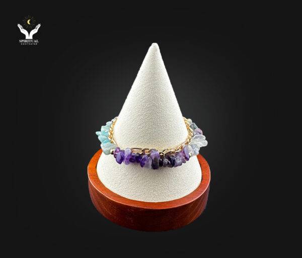 Mindful Aura – Healing Crystal Bracelet Stack