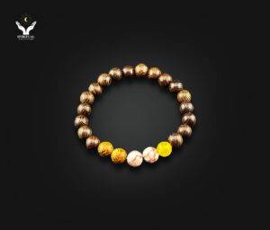 Nature Soul – Wood & Earth Stone Bracelet