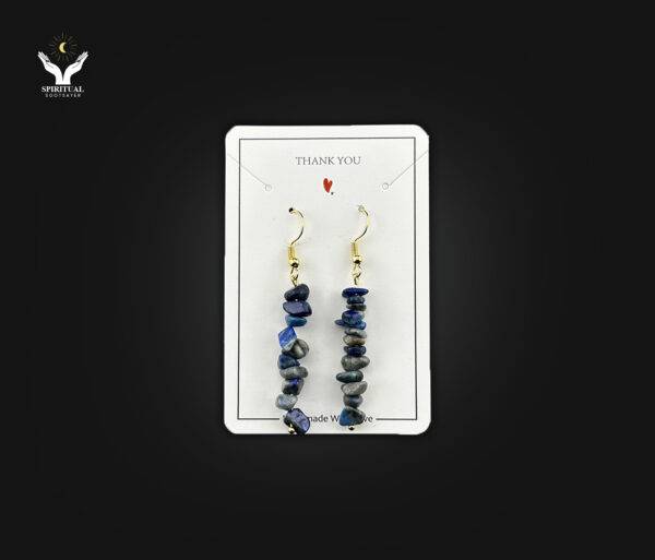 Truthflow – Sodalite Drop Earrings