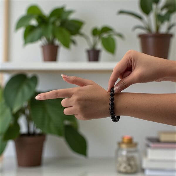 Bloodstone Core – Vitality & Courage Bracelet - Image 3