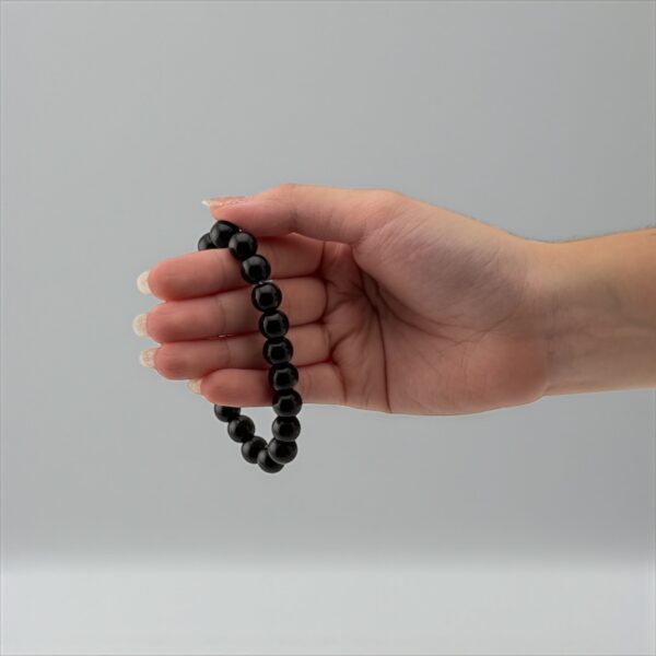 DarkGuard – 10mm Stone: Black Obsidian Purpose: Protection, grounding, and energetic shield - Image 2