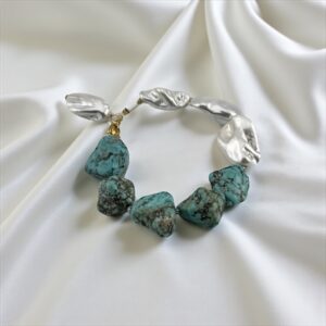 Desert Pearl Stone: Turquoise & Baroque Pearl Purpose: Emotional strength, stress relief, and resilience