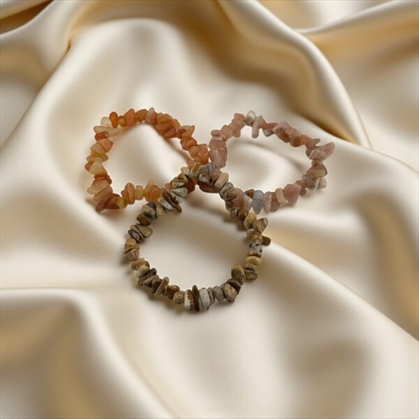 Earth Ember Stack Bracelet– Grounded Joy & Fiery Drive