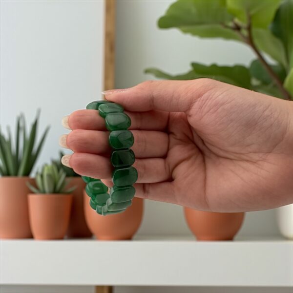 Green Aventurine Guard Bracelet – Wealth Energy Meets Grounded Calm - Image 3