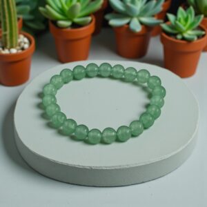 FreshFlow – 8mm  Stone: Green Aventurine (For money openings, blocked luck, and decision-making support)
