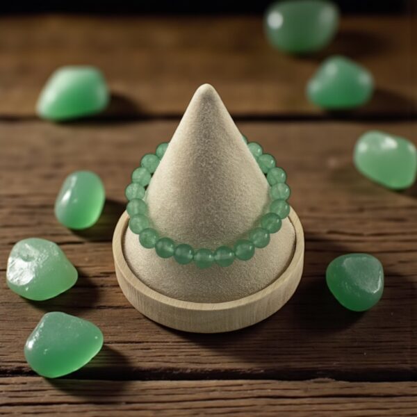 FreshFlow – 8mm  Stone: Green Aventurine (For money openings, blocked luck, and decision-making support) - Image 2