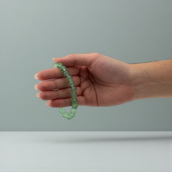 FreshFlow – 8mm  Stone: Green Aventurine (For money openings, blocked luck, and decision-making support) - Image 3