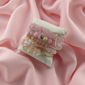 Heartspell Stone: Rose Quartz, Rhodonite, Sunstone, Pink Zebra Jasper  Purpose: Manifesting True Love & Emotional Magnetism