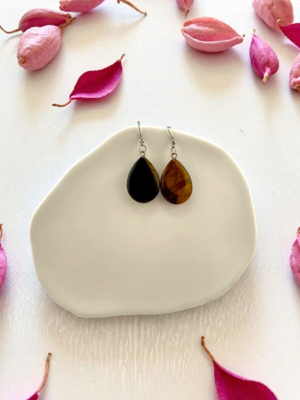 Tigress Drops – Grounded Elegance Earrings