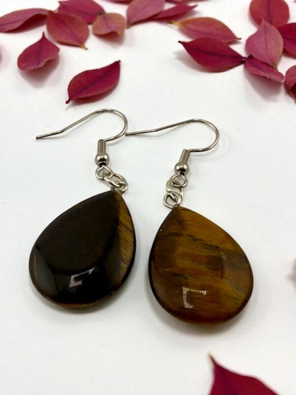 Tigress Drops – Grounded Elegance Earrings - Image 2