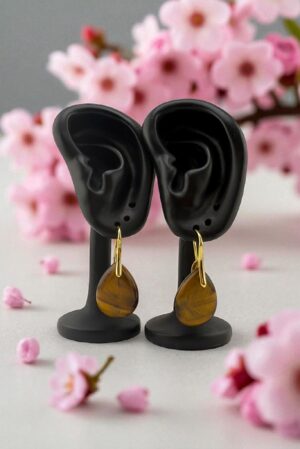 Golden Dusk – Grounded Energy Earrings