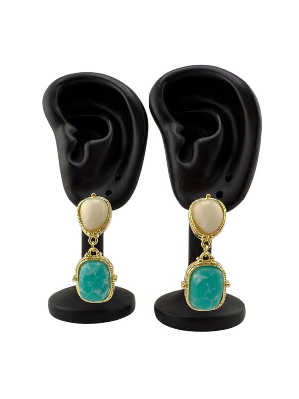 Aqua Tranquil – Howlite & Turquoise Peace & Clarity - Image 3