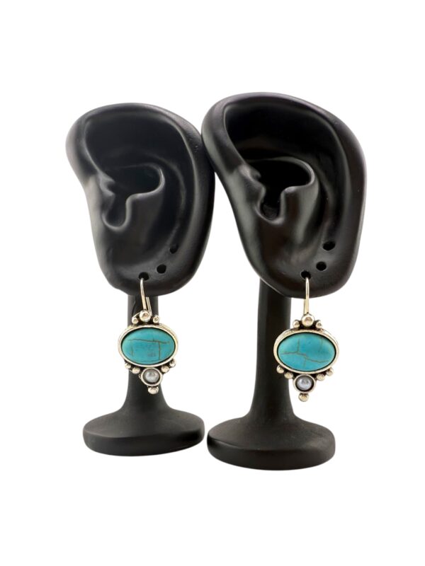 SkyShield – Vintage Turquoise Guardian Drops - Image 3