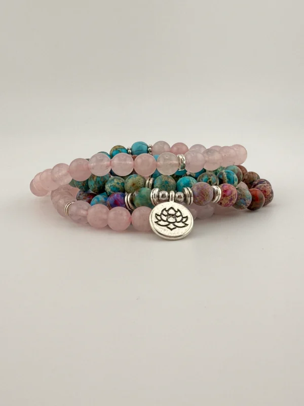 Unity Bloom Mala/Bracelet – Reconnect with Peace & Love - Image 2
