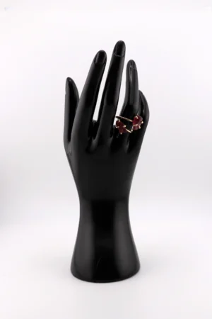 Ruby Bloom Ring – Bold Love, Fierce Heart