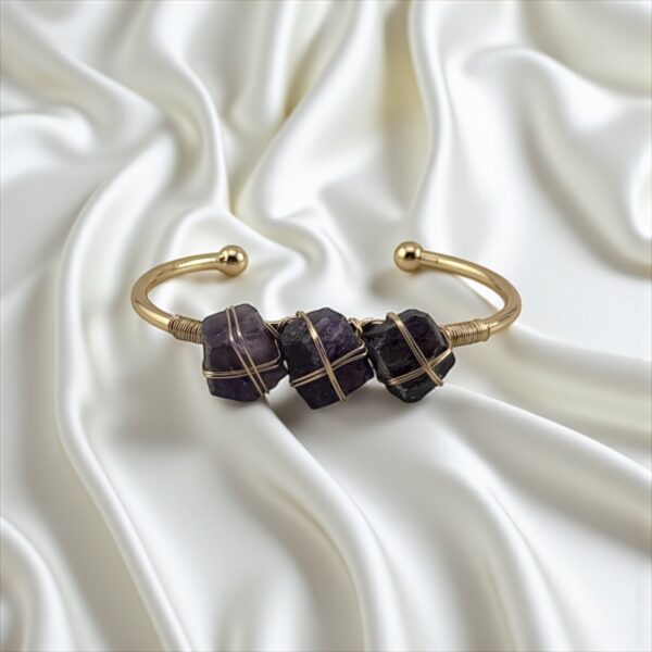 Amethyst Mystic Guard Cuff – Channel Higher Wisdom