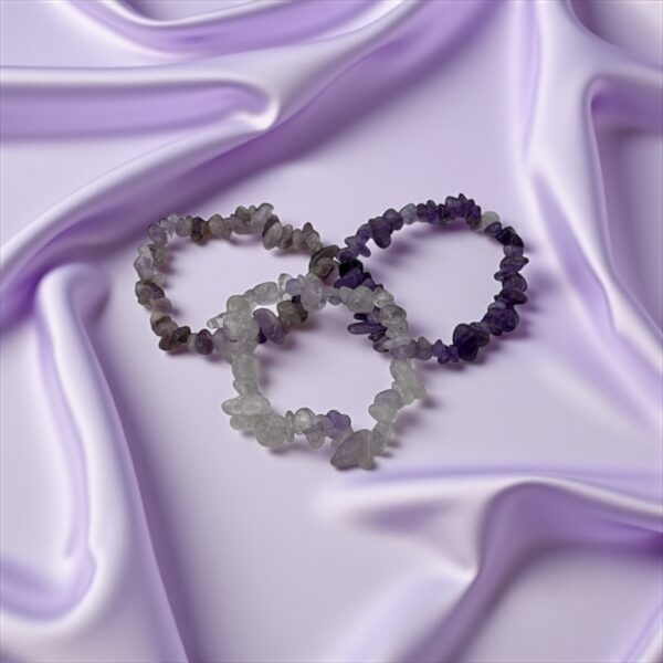 Amethyst Mystic Veil Stack Bracelet – Calm Mind, Clear Vision, Deep Soul