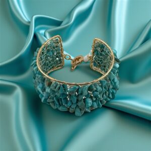 OceanVault – Adjustable Stone: Turquoise Chips Purpose: Travel luck, ancient wisdom, and sacred protection
