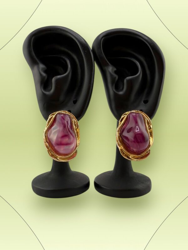 Royal Bloom – Bold Elegance With Strawberry Quartz - Image 2