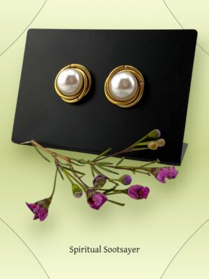 Pearl Orbit Studs – Statement of Strength and Style