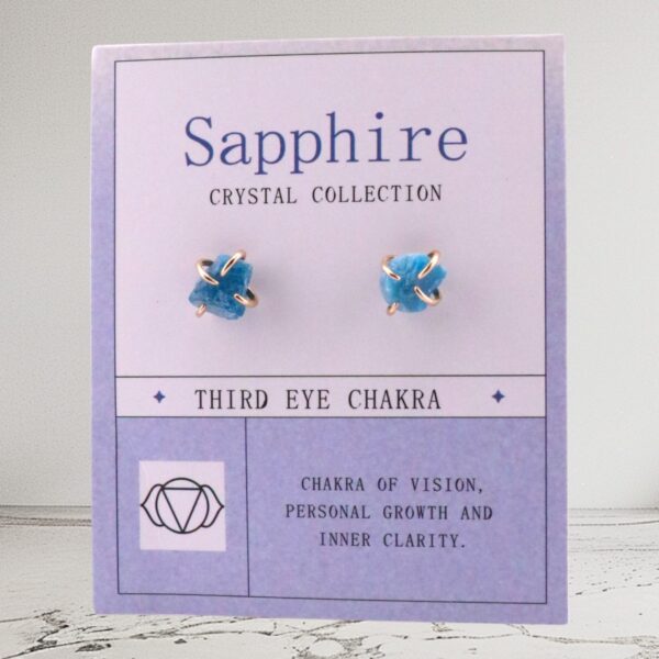Visionary Light – Sapphire Studs