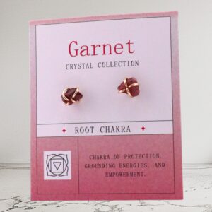 Garnet Studs – Ground & Guard