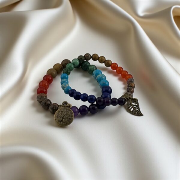SoulLine Stone: 7 Chakra Gemstones Purpose: Clears energetic blockages, aligns your personal power, and opens the heart to receive love and abundance