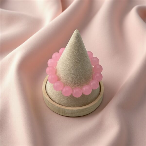 LoveQuartz – 12mm  Stone: Rose Quartz (For restoring love, emotional connection, and attracting reconciliation) - Image 2