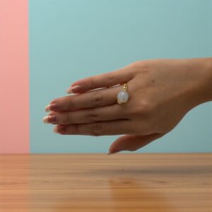 Moon Whisper Ring – Speak Light, Hold Clarity